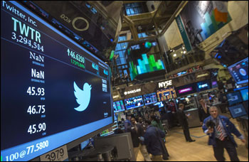 I cinguettii della Borsa fanno male a Twitter