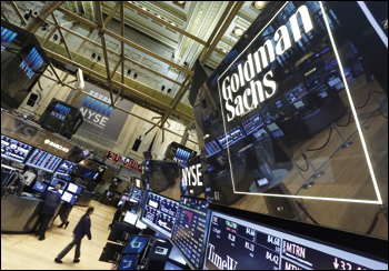 I pirati Goldman Sachs contro la nave Trump