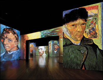 “Van Gogh Alive”,   l’arte senza cornici 