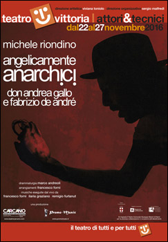 De André e Don Gallo:   Riondino al Vittoria 