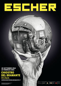 La mostra di Escher al Chiostro Bramante 