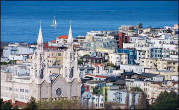 Una Piazza Italiana a San Francisco 