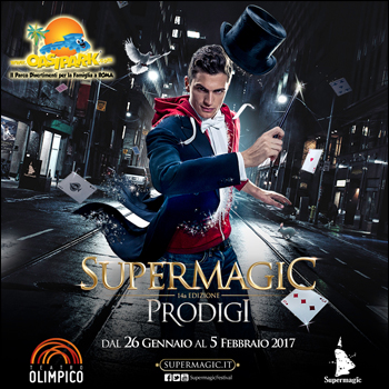 “Supermagic”, numeri e “Prodigi” a teatro 