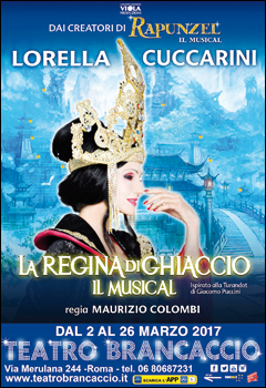 Lorella Cuccarini è  “La regina di ghiaccio” 