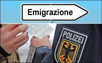 I tedeschi lasciano la Germania in massa 