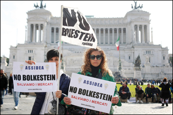 Direttiva Bolkestein: contro chi protestare