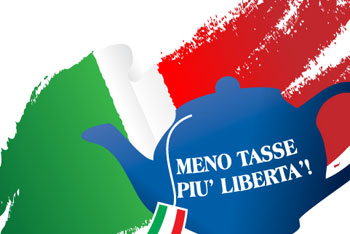 Tea Party in piazza contro le tasse 