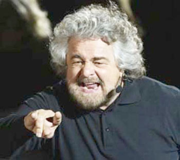 L’irresponsabile Grillo vuole cancellare tutto 