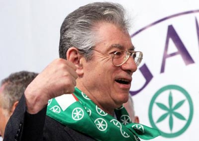 La triste solitudine del Senatùr 