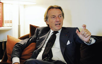 Intanto Montezemolo scivola a destra 