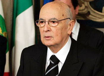 Anche Napolitano 