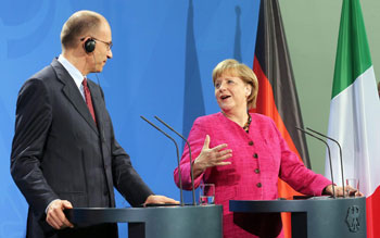 Il governo Letta e la crisi europea 