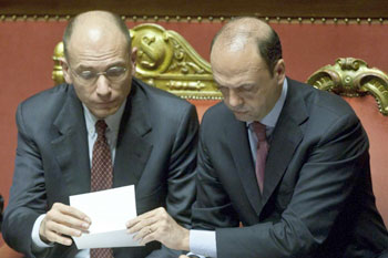 Alfano e Letta figli della Dc 