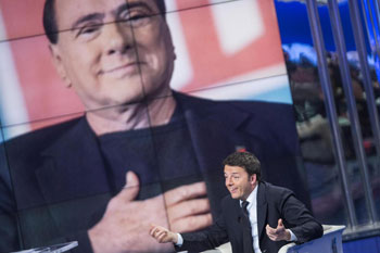 Renzi e Berlusconi:   due destini incrociati 