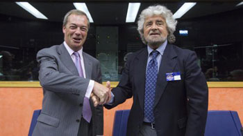 Grillo alla Ue: “I soldi   vanno alla mafia” 