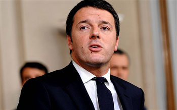 Matteo Renzi:   se questo è un leader... 