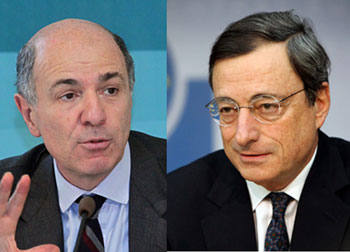 Ultimo tandem a Parigi   Draghi, Passera e soci 