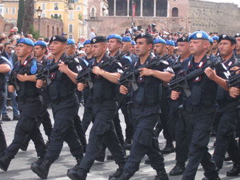 Forze dell’ordine Orazione funebre 