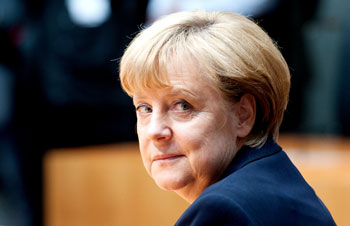 Benvenuta, signora   Cancelliera Merkel 