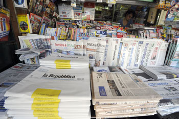 Sos giornalisti: finiti   i fondi fino al 2015 