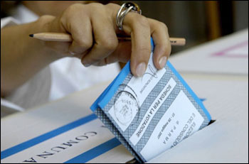 Esigere il voto  per cambiare 