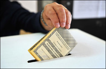 Votare è nella democrazia 