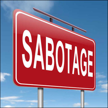 Istigare al sabotaggio e   mandare a quel paese 