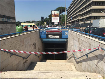Linea B: feriti “tattici” 