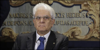 Banche: nel disastro   sorprende Mattarella 