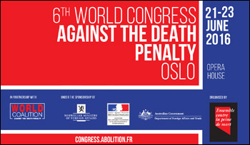Pena di morte: il VI  Congresso mondiale 