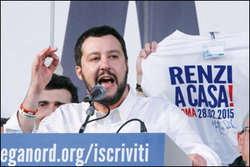 La Lega di Salvini in fuga dalla realtà 