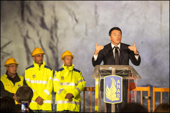 Matteo Renzi parla  di una A3 inventata 