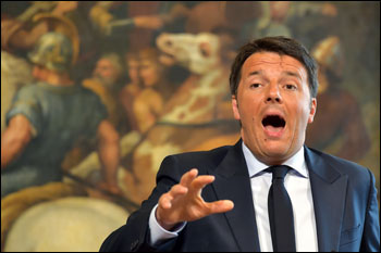 Avvitamento del Paese per colpa di Renzi 