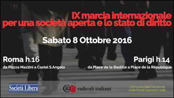 Marcia per la libertà   dei popoli oppressi 