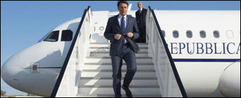 Manie di grandezza:<br/ >“Air Force Renzi” 