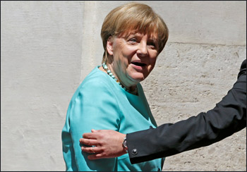 Europa: l’inutile giretto della Merkel a Roma 