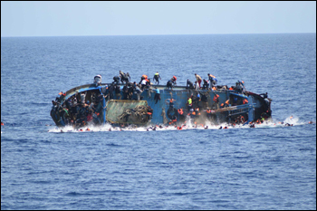 Si può annegare di immigrazione 