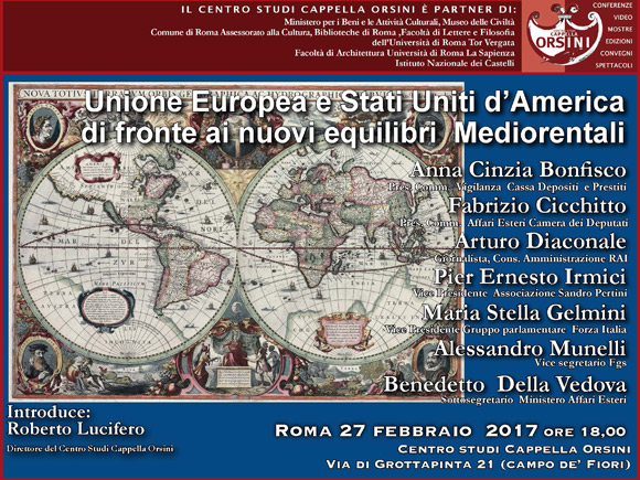 Usa e Ue di fronte ai nuovi equilibri in M.O. 