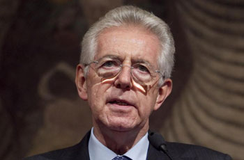 Monti fa concorrenza a Beppe Grillo 