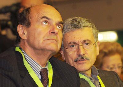 Bersani, D'Alema e la ciambella senza buco 