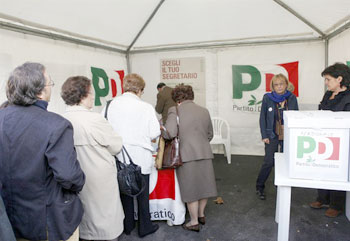 Primarie del Pd, titani del nulla 