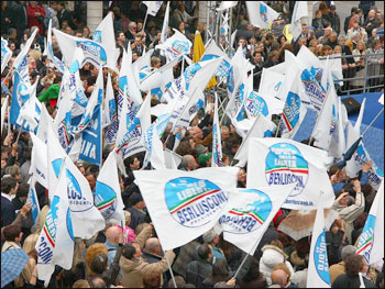 La campagna elettorale di Pd e Pdl 