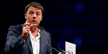 Gli altari e la polvere   del premier Renzi 