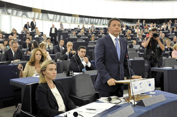 Renzi, l’Europa e lo   stereotipo Arlecchino 