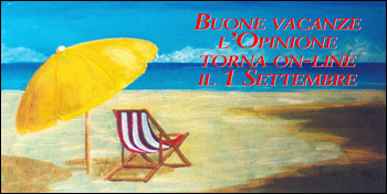 Buone vacanze da “L’Opinione” 