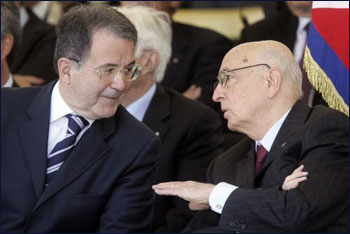 Prodi-Napolitano,  europeismo critico 