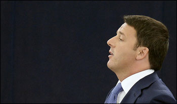 Il Premier ed i guai a... destra 
