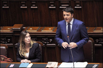 La Boschi e la richiesta di aiuto di Renzi 