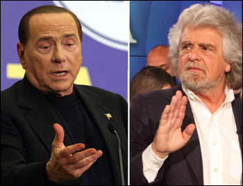 Ora il centrodestra  recupera sul M5S 