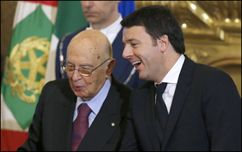 Napolitano-Renzi, accoppiata perdente 